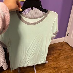 super cute silky multicolor shirt great condition